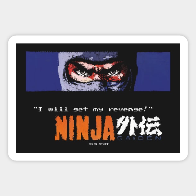 Ninja Gaiden Magnet by BlackCollarPolitics